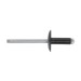 Sealey Aluminium Rivet Black Large Flange 4 x 14mm Pack of 200