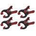Sealey Ratchet Clamp 45mm - 4pc Set