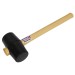 Sealey Rubber Mallet 1.75lb Black