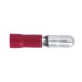 Sealey Bullet Terminal 4mm Male Red Pack of 100