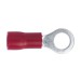 Sealey Easy-Entry Ring Terminal 5.3mm (2BA) Red Pack of 100