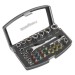 Siegen Socket & Bit Set 1/4\"Sq Drive 31pc