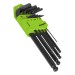 Siegen Long Ball-End Hex Key Set 9pc