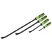 Siegen Heavy-Duty Angled Pry Bar Set with Hammer Cap 4pc