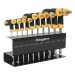 Siegen T-Handle Ball-End Hex Key Set 10pc