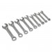 Siegen Stubby Combination Spanner Set 9pc