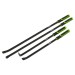 Heavy-Duty Pry Bar Set with Hammer Cap 4pc