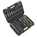 Siegen Socket Set 1/4\" & 1/2\"Sq Drive 94pc