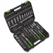 Siegen Socket Set 1/4\", 3/8\" & 1/2\"Sq Drive 171pc