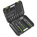 Siegen Socket Set 1/4\", 3/8\" & 1/2\"Sq Drive 219pc