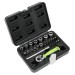 Siegen Socket Set 1/4\"Sq Drive 25pc