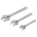 Siegen Adjustable Wrench Set 3pc