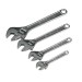 Siegen Adjustable Wrench Set 4pc