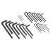 Siegen Hex Key Set 25pc