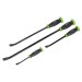 Siegen Pry Bar Set with Hammer Cap 4pc