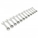 Sealey Stubby Combination Ratchet Ring Wrench Set 12pc