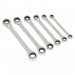 Sealey Double-Ended Ratchet Ring Wrench Set 6pc