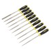 Siegen Diamond Needle File Set 100mm 10pc