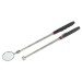 Siegen Telescopic Magnetic Pick-Up Tool & Inspection Mirror Set 2pc