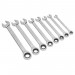 Sealey S0984 Combination Ratchet Spanner Set 8pc Imperial