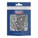 Sealey Stainless Steel Set Screw Din 933  M6 x 25mm 1.00mm Pitch - Pack of 50