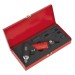 Sealey Air Impact Wrench 1/4\"Sq Drive Diesel Glow Plug Kit