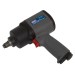 Sealey Air Impact Wrench 1/2\"Sq Drive Composite Twin Hammer