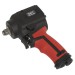 Sealey Air Impact Wrench 1/2\"Sq Drive Stubby Twin Hammer