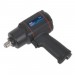 Sealey Air Impact Wrench 1/2\"Sq Drive Twin Hammer