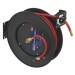Sealey Retractable Air Hose Steel Reel 20mtr 10mm ID Rubber Hose