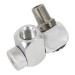Sealey Z-Swivel Air Hose Connector with Regulator 1/4BSP