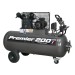 Sealey Compressor 200ltr Belt Drive 3hp with Front Control Panel 415V-3ph