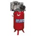 Sealey Compressor 270ltr Vertical Belt Drive 7.5hp 3ph 2-Stage with Cast Cylinders