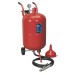 Shot Blaster with Water Trap & Wheels 75ltr