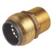 Sealey Straight Adaptor 28mm x 1\"BSPT Brass