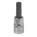 Sealey Hex Socket Bit 6mm 1/4\"Sq Drive