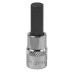 Sealey Hex Socket Bit 7mm 1/4\"Sq Drive