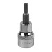 Sealey Hex Socket Bit 4mm 3/8\"Sq Drive