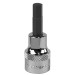 Sealey Hex Socket Bit 6mm 3/8\"Sq Drive