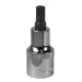 Sealey Spline Socket Bit M8 1/2\"Sq Drive