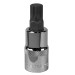 Sealey Spline Socket Bit M12 1/2\"Sq Drive