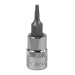 Sealey TRX-Star* Socket Bit T8 1/4\"Sq Drive