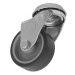 Sealey Medium-Duty Thermoplastic Bolt Hole Swivel Castor Wheel 50mm - Trade