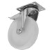 Sealey Heavy-Duty Nylon Castor Wheel Swivel with Total Lock 125mm - Trade