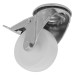 Sealey Heavy-Duty Nylon Castor Wheel Bolt Hole with Total Lock 80mm - Trade