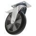 Sealey Heavy-Duty Rubber Castor Wheel Swivel with Total Lock 152mm - Trade