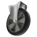 Sealey Heavy-Duty Rubber Castor Wheel Fixed Plate 200mm - Trade