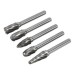 Sealey Rotary Burr Set 5pc Ripper/Coarse