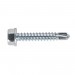 Sealey Self Drilling Screw 4.2 x 25mm Hex Head Zinc DIN 7504K Pack of 100