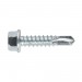 Sealey Self Drilling Screw 5.5 x 25mm Hex Head Zinc DIN 7504K Pack of 100